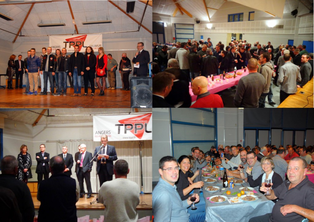 Soirée de fin d'année chez TPPL à MOZE SUR LOUET le 18 décembre 2014